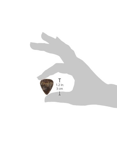 Fender 351 Classic Guitar Picks in Black - Thin - 144-Pack (1 Gross) #1980351106