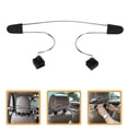 thumbnail image 1 of DECORNIJIA Multi-functional Clothes Hangers Automotive Back Seat Hanger Silver Chrome-coated Scratch-free 1Pcs, 1 of 8