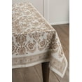 thumbnail image 4 of Maison d' Hermine Allure 100% Cotton Tablecloth for Kitchen Dining | Tabletop | Decoration | Parties | Weddings | Thanksgiving/Christmas (Square, 54 Inch by 54 Inch)., 4 of 6