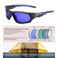 thumbnail image 5 of Gafas de Sol Polarizadas NULOOQ para Niños Edad 4-12 - Modelo Béisbol Indestructibles, 5 of 5