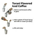 thumbnail image 4 of Torani Sugar Free French Vanilla Syrup, Zero Calorie, Authentic Coffeehouse Bottled Syrup, 12.7 oz, 4 of 5
