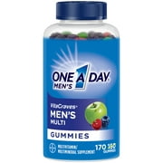 Best Mens Vitamins - One A Day Men's Gummy Multivitamin, Multivitamins Review 