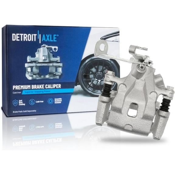 Detroit Axle - Rear Left Brake Caliper for 2013 2014 2015 Mazda CX-5 Driver Side Brake Caliper with Bracket Replacement