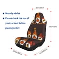 thumbnail image 5 of Salouo Fall Gnomes Pattern Car Seat Covers,Universal Car Seat Protectors Easy to Install Car Cover Car Accessories Auto/rucks/Van/SUV-1, 5 of 9