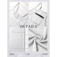 thumbnail image 7 of Xuanfei Women Solid Color V Neck Sleeveless With Pockets Casual Jumpsuit Romper, 7 of 7