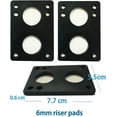 thumbnail image 3 of Victory Jump Skateboard Parts, Skateboard Accessories, Skateboard Riser Pads 3mm, 3 of 7