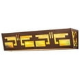 thumbnail image 2 of Meyda Tiffany 71035 Southwest Mission 4 Light 27" Wide Bathroom Vanity Light - Rust, 2 of 4