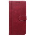 thumbnail image 4 of For Samsung Galaxy S25 Edge Case Calf Texture Leather Stand Book Style Phone Cover - Black, 4 of 5
