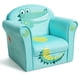 thumbnail image 5 of Costway Sillón para niños con dibujo de cocodrilo estructura de madera y almohadillas antideslizantes, sillón ligero y resistente para niños y niñas, sofá para habitación de los niños salón guardería, 5 of 5