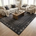 thumbnail image 5 of Kzaei Vintage Washable Area Rug for Living Room, Low Pile Non Slip Carpet Non-Shedding Large Area Rug Soft Indoor Stain Resistant Rug Floral Print Rug, 5 of 6