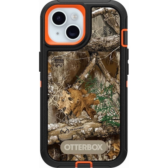OtterBox iPhone 16e (Only) - Defender Series Case - Realtree Blaze Edge (Camo) - Case Only - Screenless - Rugged & Durable - with Port Protection - Non-Retail Packaging