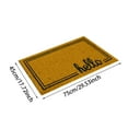 Funny Matwithstand High Traffic Rural Yard Coconut Mat With Heavy Duty coralville-diverging-diamond-interchange-to-be-built-in-2024