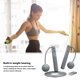 thumbnail image 5 of Cuerdas Para Saltar Cuerda de saltar ponderada Contador de electrones inalámbrico para gimnasio Fitness (gris) Ndcxsfigh Para Estrenar, 5 of 5