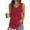 Burgundy, variant on MOYIKO Tank Tops for Women Eyelet V Neck Trendy Sleeveless Tops Dressy Casual Flowy Summer Shirts Loose Fit