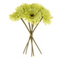 thumbnail image 2 of 5 piezas de girasoles artificiales, ramo de flores para decoración del hogar, interior y exterior, boda y jardín. Verde, 2 of 9