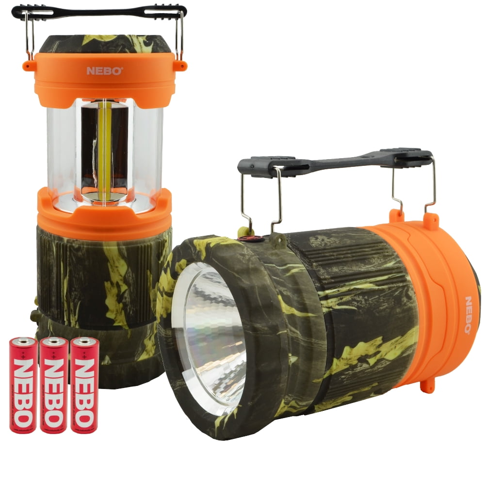 Nebo Poppy LED Spot Light Flashlight Lantern 300 Lumen (Camo) Walmart