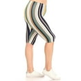 thumbnail image 2 of Women's Plus Size Stretch Comfy Elastic Waist Workout Burmuda Leggings Short Pant, 2 of 4