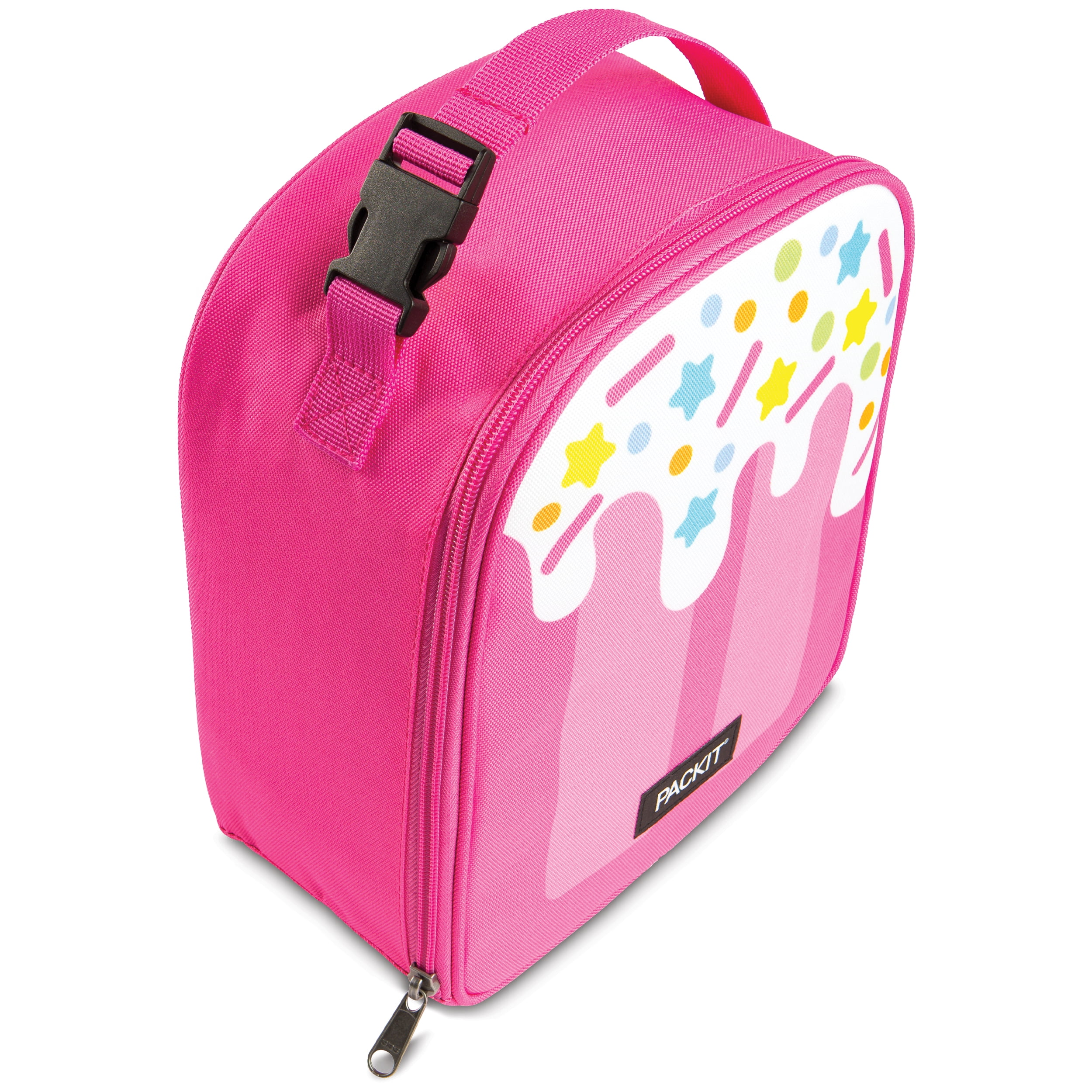 Packit Freezable Playtime Lunch Box, Pink Popsicle