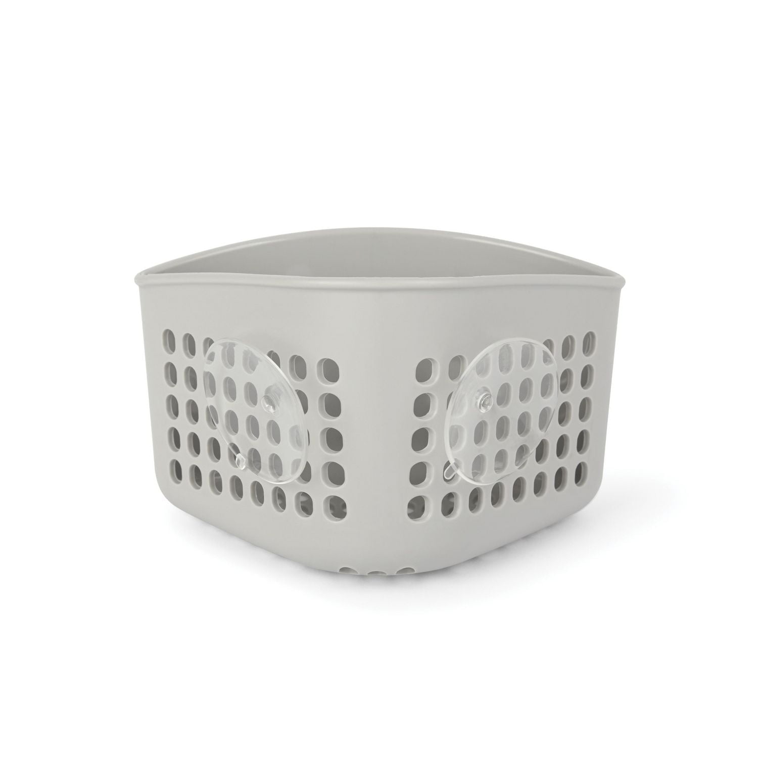 ULoft CUB CORNER CADDY Gris Sink Caddy avec ventouse.