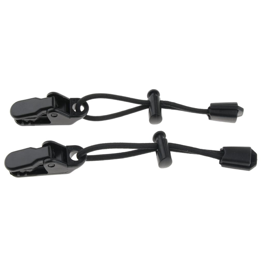 2 Pieces Backpack Stick Holder Replacement Rope Clip, Fixed Elastic ...