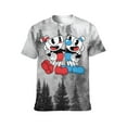 thumbnail image 5 of Cuphead T-Shirts for Men Women, Anime Short Shirts, Unisex Short Sleeve Tops, Crew Neck Tee Shirts, S-4XL, 5 of 8