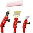 thumbnail image 4 of JIhuahe Multi-Angle Paint Brush and Roller Extender Kit, 5.5ft Extension Pole with Universal Swivel Clip, Handheld Painting Tool for High Ceilings and Hard-to-Reach Areas,Red, 4 of 6