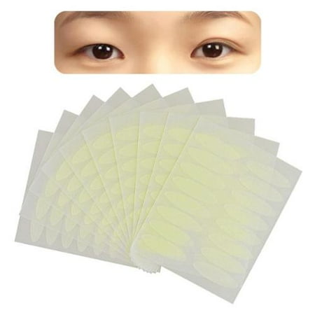 Eyelid Gel - Zodaca 160 Pairs Invisible Breathable Double Eyelid Sticker Tape Technical Eye Tapes Wide (160 pcs Bundle)