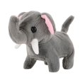 thumbnail image 1 of juguetes de peluche eléctricos Simulación de animales de peluche, juguetes con sonido, adorable muñeco que camina, juguetes de peluche para de 2, 3, 4 y 5 años, el mejor , GRIS, 1 of 9