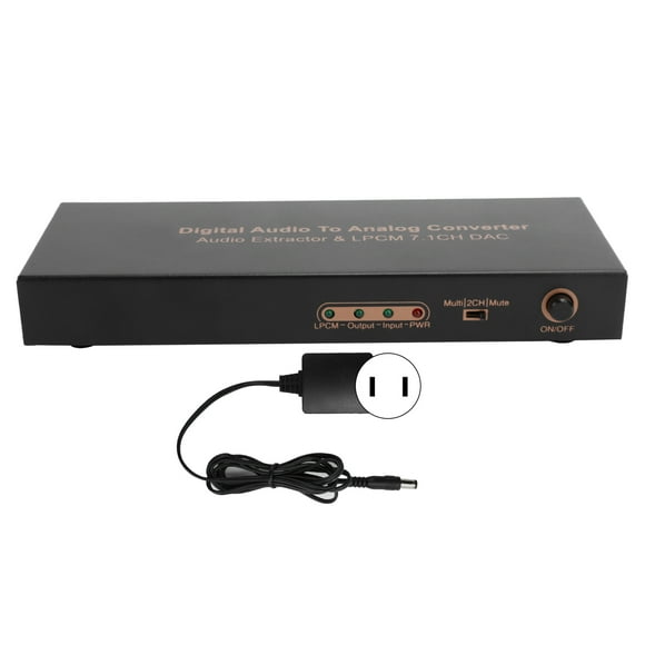 XingJian LLC 4K HDMI Audio Extractor Adapter - US Plug 100-240V