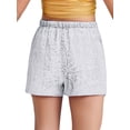 thumbnail image 4 of inlzdz Kids Girls Sequins Disco Jazz Hip Hop Ballet Dance Shorts Tumbling Yoga Gym Performance Bottoms Silver 6, 4 of 7