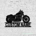 thumbnail image 4 of Craftnamesign Custom Motocross Metal Sign LED Light, Motorcycle Wall Sign, Motorcycle Decor, 4 of 5