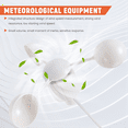 thumbnail image 5 of 5X WH-SP-WS01 Anemometer Wind Speed Measuring Instrument Wind Speed Sensor Meteorological Instrument for, 5 of 8