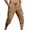 Z09 Khaki, variant on Mifsaly Capri Cargo Pants for Men with 4 Pockets Drawstring Elastic Waist Baggy Cropped Hiking Pant Summer Outdoor Workout Clothes XXXL