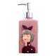 thumbnail image 1 of Dispensador de jabón portátil, botella de champú y loción rellenable, contenedor de líquido vacío Rosa 480ml, 1 of 9