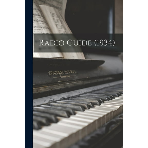 Radio Guide (1934), (Paperback)