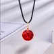 thumbnail image 2 of Piedra de nacimiento, diamantes de imitación, cristal, oro rosa, mes, joyería DIY, collar de Metal, cadena, pendientes, llaveros, colgantes, Ropa, zapatos y accesorios Miscelánea rojo brillante Minnieouse AP010356-09B, 2 of 6