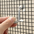 thumbnail image 5 of MLINS 20 Pcs Hangers Peg Board Hooks Hardware Hook Girl 5.50X3.20X0.50CM Silver, 5 of 8