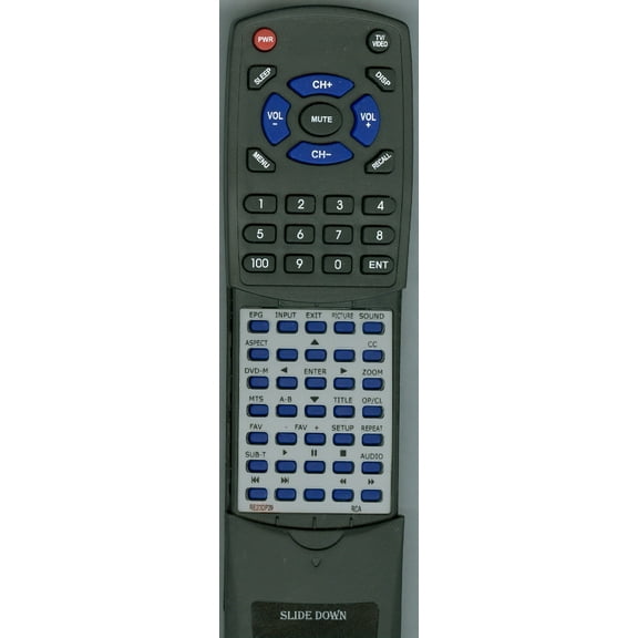 Replacement Remote for RCA RE20QP29, 22LA45RQD, 22LA45RQ, 22LA30RQ