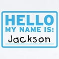 thumbnail image 2 of CafePress - Hello My Name Is: Jackson Infant Bodysuit - Baby Light Bodysuit, Size Newborn - 24 Months, 2 of 4