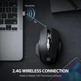 thumbnail image 2 of RHEA- Inphic Rechargeable 2.4G Optical Wireless Mouse Cordless Mice Usb Nano Receiver, 2 of 6