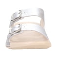 thumbnail image 3 of ECCO Women's Cozmo Two Band Buckle Slide Sandal, Pure Silver, 5-5.5, 3 of 7