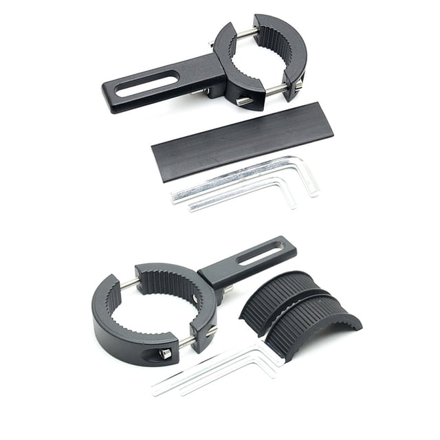 mmirethe 1/2/3/5 Noir Facile Installation Support de Montage de Projecteur Réglable avec Vis Inclus Support de Lampes 3.8-6cm Diamètre 5PCS