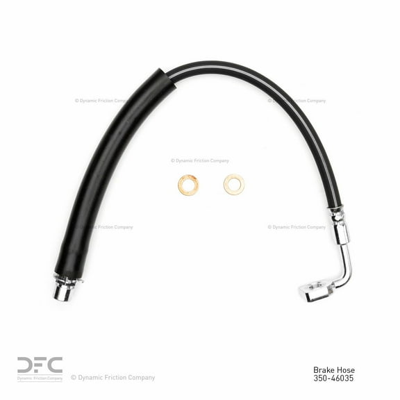 Front Left Dynamic Friction Company Brake Line Hose 350-46035 For 2010-2016 Cadillac SRX