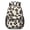 Brown and Beige, variant on Black and Brown Leopard Print 17" School Backpacks for Teens,Waterproof Oxford Fabric,S-Shape Padded Straps for School,Travel,Hiking,Camping