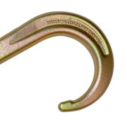 VULCAN 15 inch Tow Hook on Coupling Link - Pair - 5400 Lbs SWL - For Tow Trucks or Flatbed Trailers
