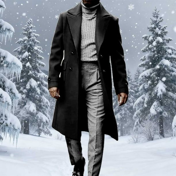 Ceisia Men's fashion casual coat pocket long sleeve outerwear Gift