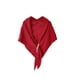 thumbnail image 1 of Sonducket Mantón de mujer primavera otoño abrigos cálidos Color sólido señora hombro bufanda Poncho decoración Triangular ropa de abrigo cómoda Accesorios de disfraces Rojo Sonducket AP013142-01, 1 of 6