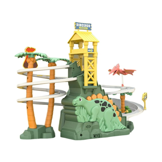 Wweixi Fun Climbing Stairs With Adventure Slide Toy Exercise Childrens Hands-on green