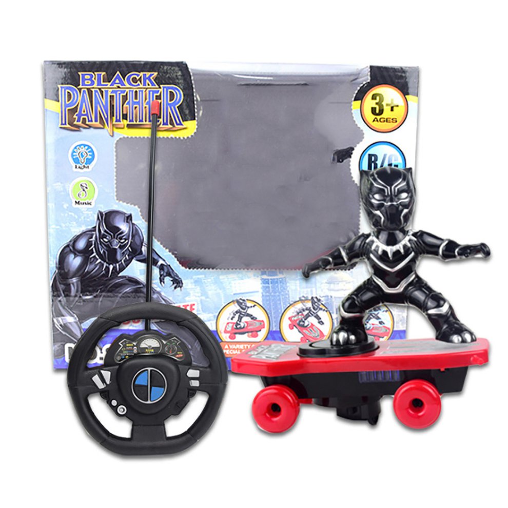 HEMU FASHION Remote Control Spiderman Scooter Children'S Puzzle Remote