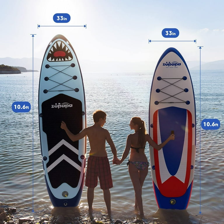 Zupapa Inflatable Stand up Paddle Board for Adults - Two-Way